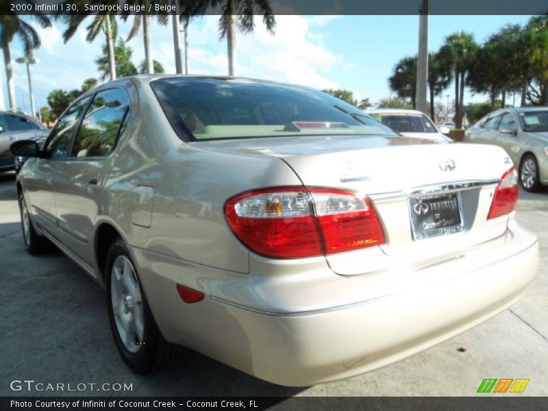 Sandrock Beige / Beige 2000 Infiniti I 30