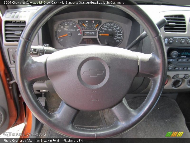 Sunburst Orange Metallic / Light Cashmere 2006 Chevrolet Colorado LT Crew Cab 4x4
