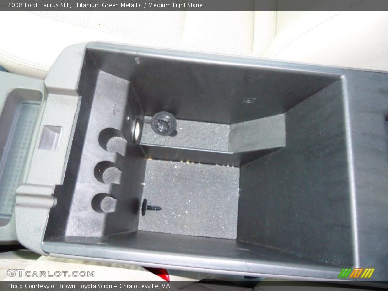 Titanium Green Metallic / Medium Light Stone 2008 Ford Taurus SEL