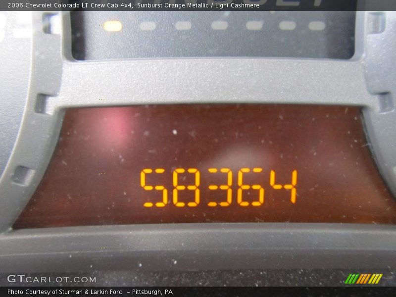 Sunburst Orange Metallic / Light Cashmere 2006 Chevrolet Colorado LT Crew Cab 4x4