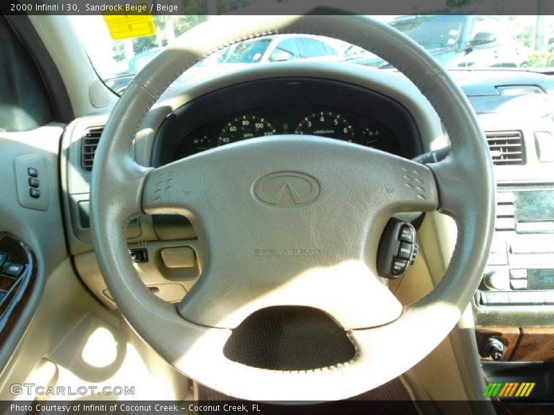 Sandrock Beige / Beige 2000 Infiniti I 30