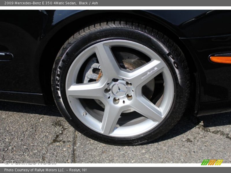 Black / Ash 2009 Mercedes-Benz E 350 4Matic Sedan