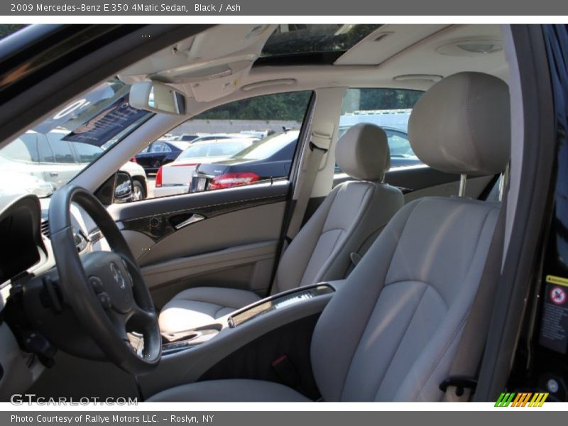 Black / Ash 2009 Mercedes-Benz E 350 4Matic Sedan