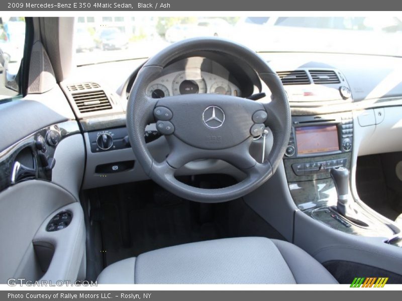 Black / Ash 2009 Mercedes-Benz E 350 4Matic Sedan