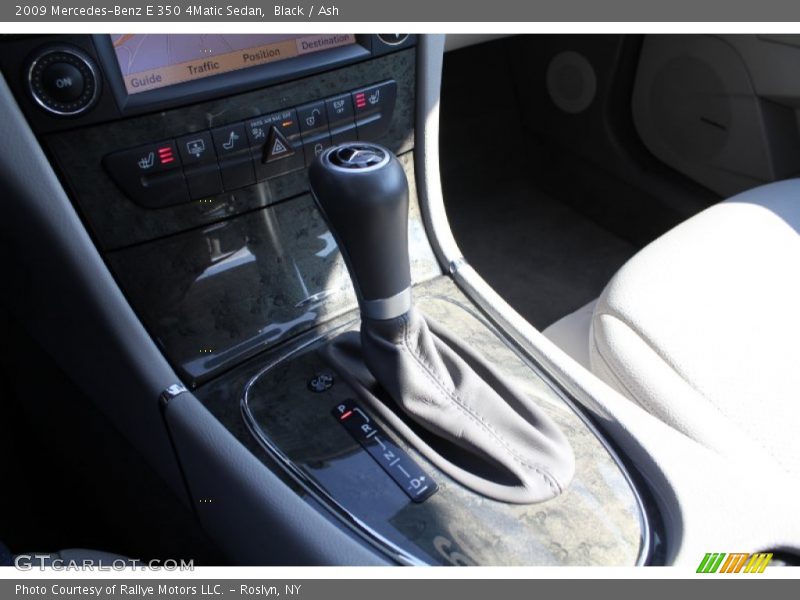 Black / Ash 2009 Mercedes-Benz E 350 4Matic Sedan