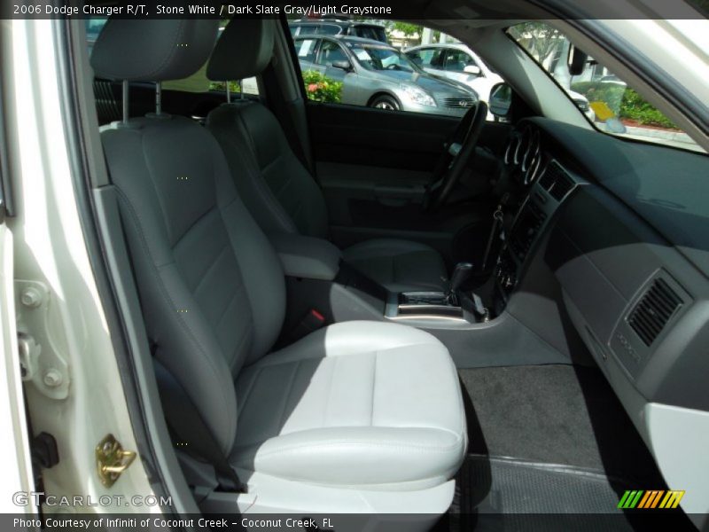 Stone White / Dark Slate Gray/Light Graystone 2006 Dodge Charger R/T