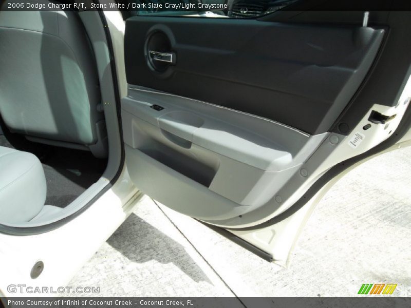 Stone White / Dark Slate Gray/Light Graystone 2006 Dodge Charger R/T