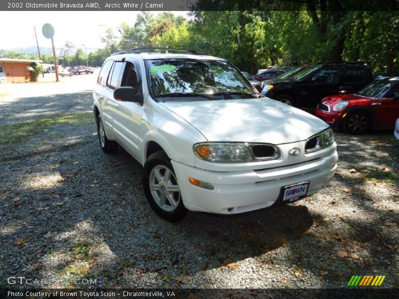 Arctic White / Camel 2002 Oldsmobile Bravada AWD