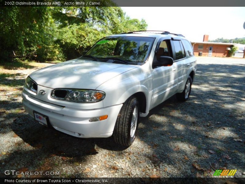 Arctic White / Camel 2002 Oldsmobile Bravada AWD