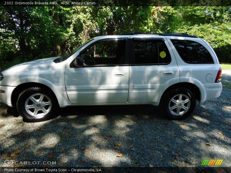 Arctic White / Camel 2002 Oldsmobile Bravada AWD