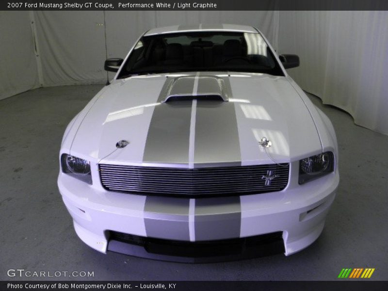 Performance White / Light Graphite 2007 Ford Mustang Shelby GT Coupe