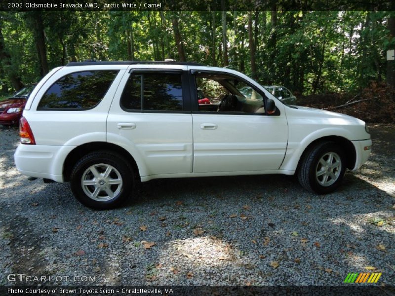 Arctic White / Camel 2002 Oldsmobile Bravada AWD