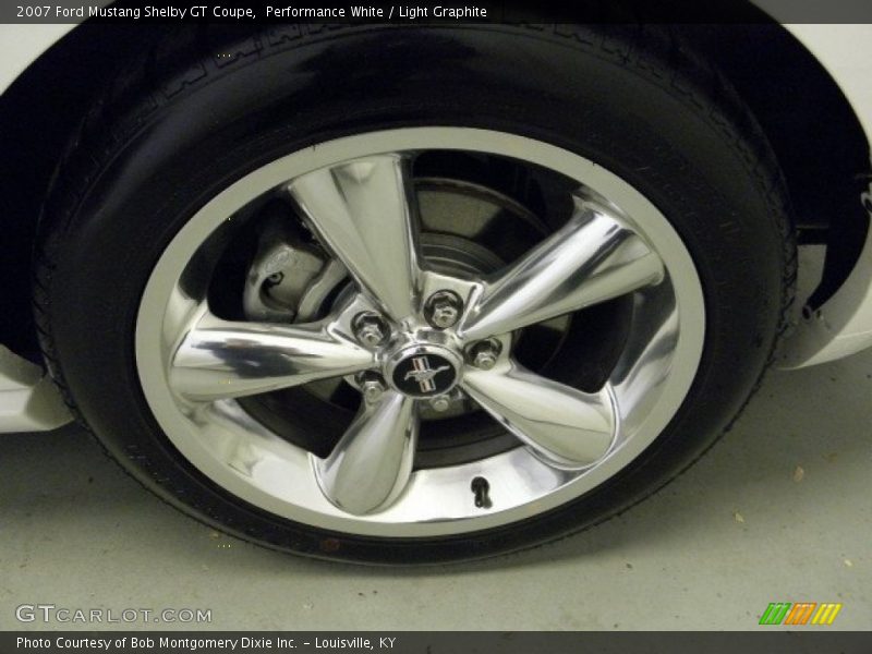 Performance White / Light Graphite 2007 Ford Mustang Shelby GT Coupe