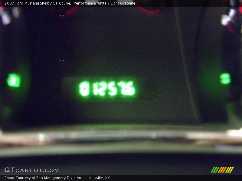 Performance White / Light Graphite 2007 Ford Mustang Shelby GT Coupe