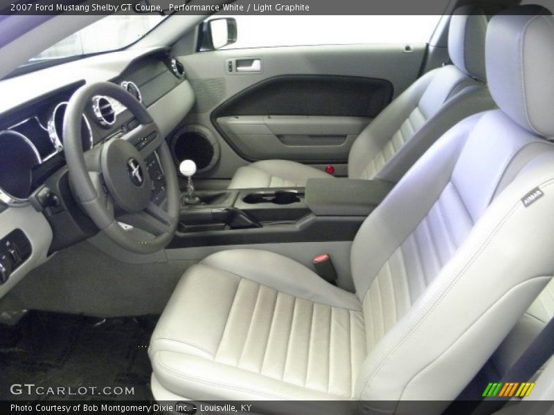  2007 Mustang Shelby GT Coupe Light Graphite Interior