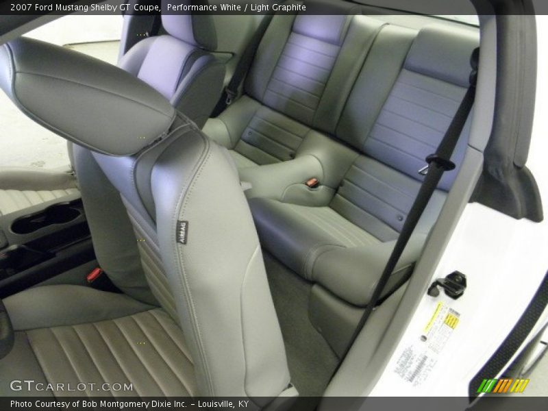 Performance White / Light Graphite 2007 Ford Mustang Shelby GT Coupe