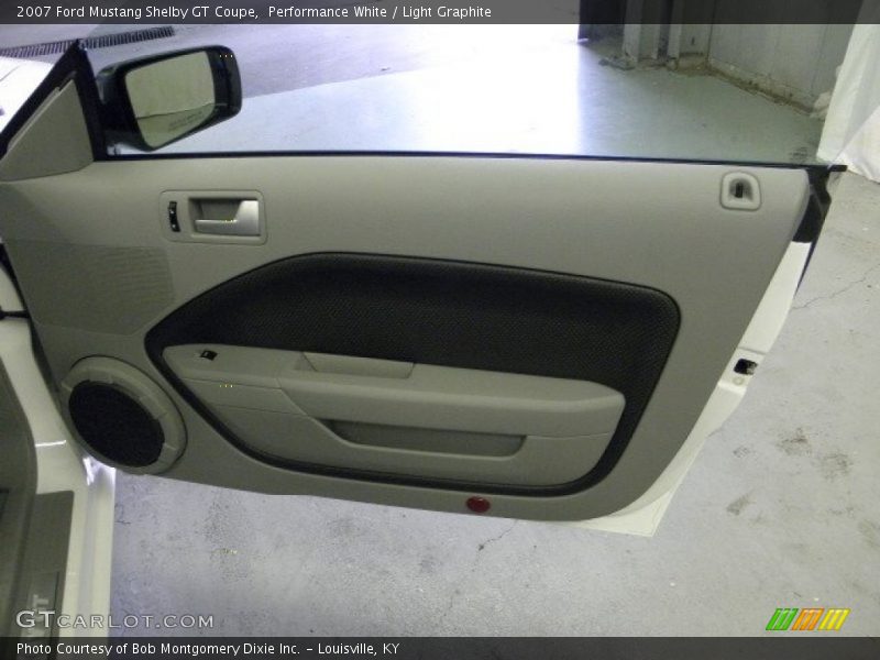 Performance White / Light Graphite 2007 Ford Mustang Shelby GT Coupe