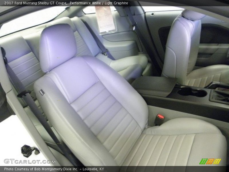 Performance White / Light Graphite 2007 Ford Mustang Shelby GT Coupe