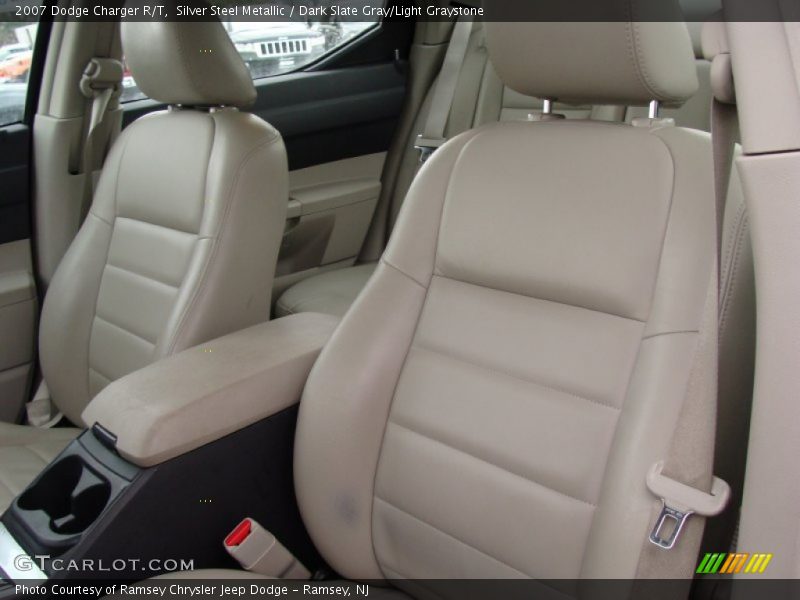 Silver Steel Metallic / Dark Slate Gray/Light Graystone 2007 Dodge Charger R/T