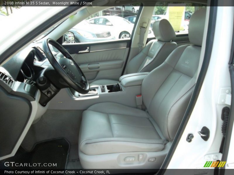  2008 M 35 S Sedan Stone Interior