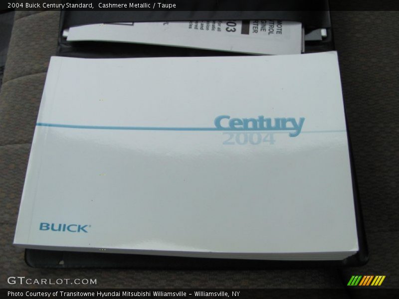 Cashmere Metallic / Taupe 2004 Buick Century Standard