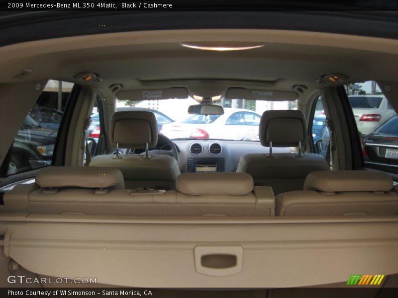 Black / Cashmere 2009 Mercedes-Benz ML 350 4Matic