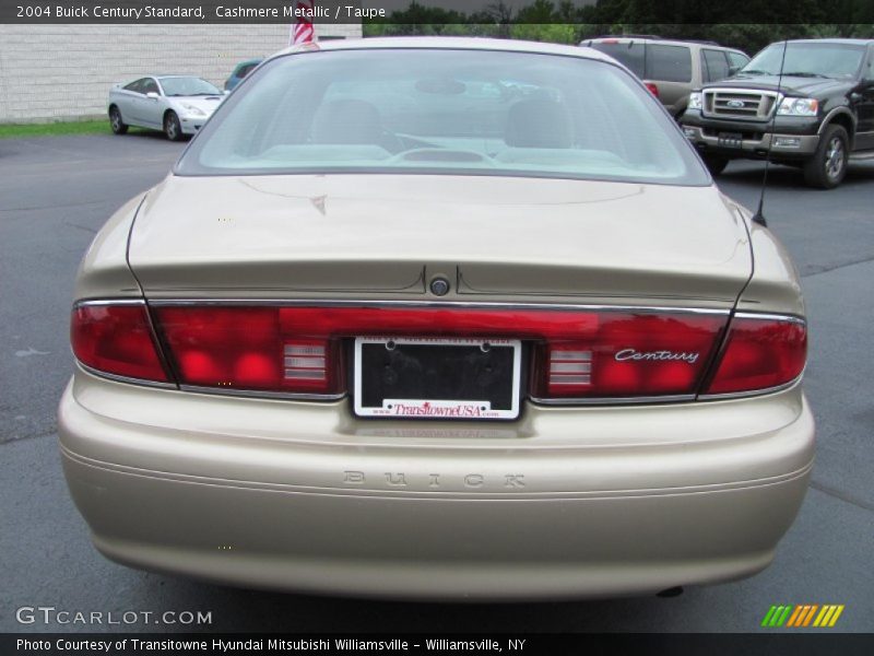Cashmere Metallic / Taupe 2004 Buick Century Standard