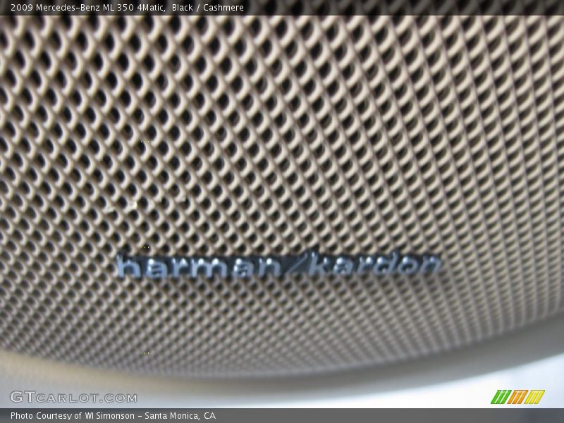Black / Cashmere 2009 Mercedes-Benz ML 350 4Matic