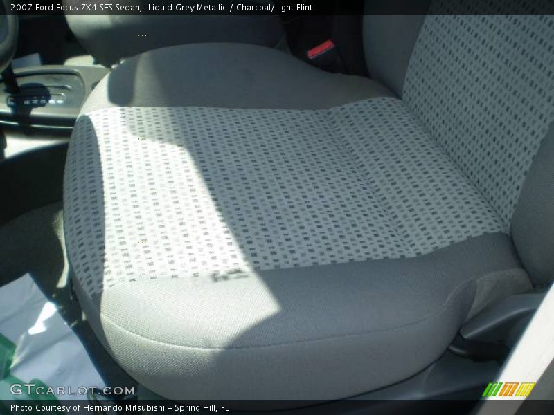 Liquid Grey Metallic / Charcoal/Light Flint 2007 Ford Focus ZX4 SES Sedan