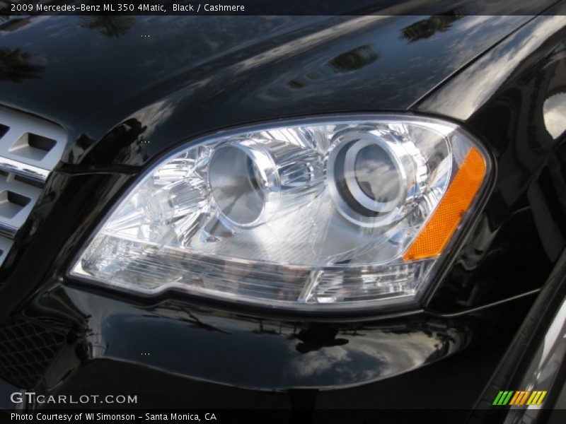 Black / Cashmere 2009 Mercedes-Benz ML 350 4Matic