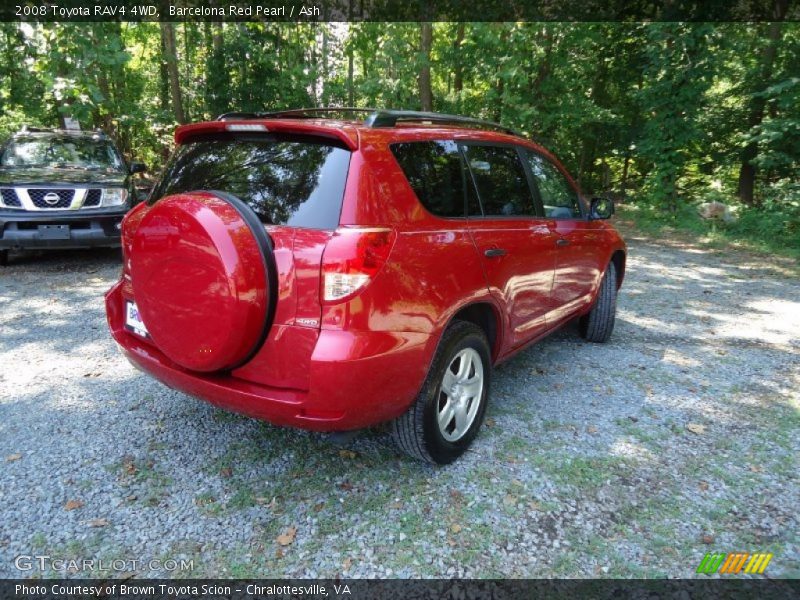 Barcelona Red Pearl / Ash 2008 Toyota RAV4 4WD