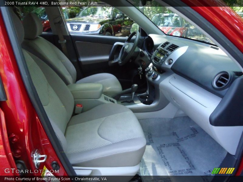 Barcelona Red Pearl / Ash 2008 Toyota RAV4 4WD