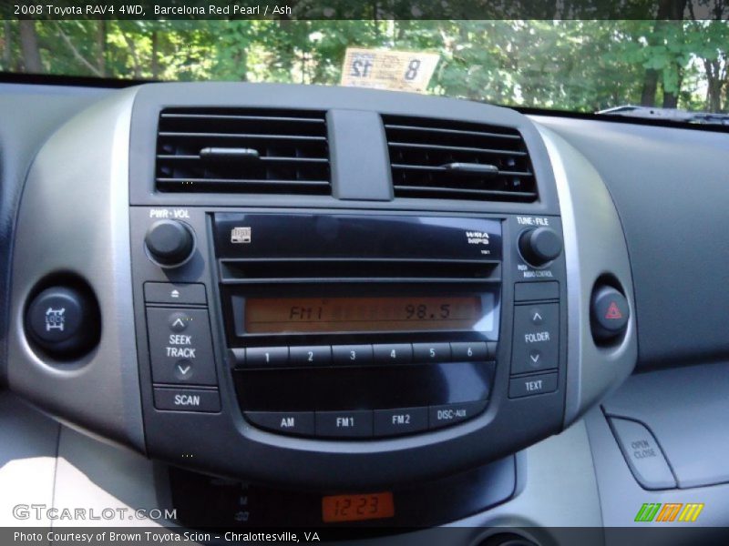 Barcelona Red Pearl / Ash 2008 Toyota RAV4 4WD
