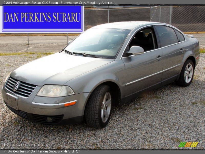 Stonehenge Grey Metallic / Anthracite 2004 Volkswagen Passat GLX Sedan