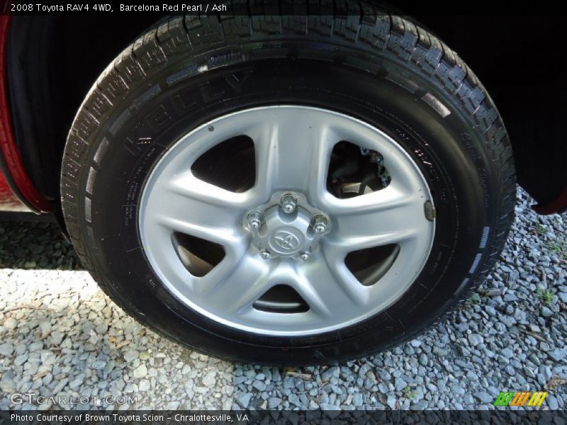 Barcelona Red Pearl / Ash 2008 Toyota RAV4 4WD