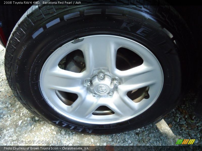 Barcelona Red Pearl / Ash 2008 Toyota RAV4 4WD
