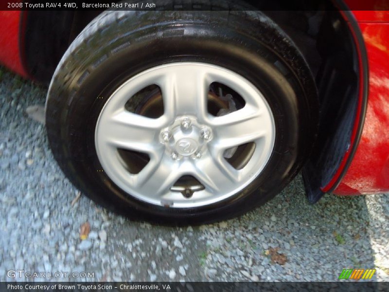 Barcelona Red Pearl / Ash 2008 Toyota RAV4 4WD