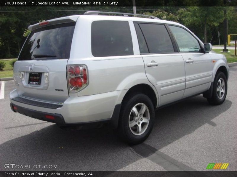 Billet Silver Metallic / Gray 2008 Honda Pilot Special Edition 4WD