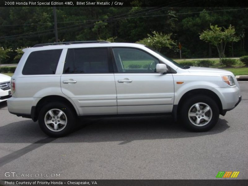 Billet Silver Metallic / Gray 2008 Honda Pilot Special Edition 4WD