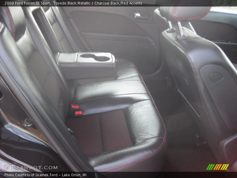Tuxedo Black Metallic / Charcoal Black/Red Accents 2009 Ford Fusion SE Sport