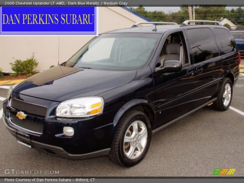 Dark Blue Metallic / Medium Gray 2006 Chevrolet Uplander LT AWD