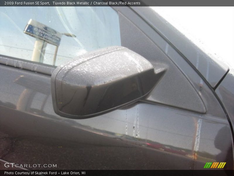 Tuxedo Black Metallic / Charcoal Black/Red Accents 2009 Ford Fusion SE Sport
