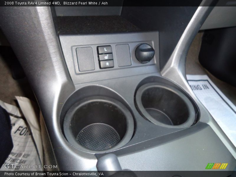 Blizzard Pearl White / Ash 2008 Toyota RAV4 Limited 4WD