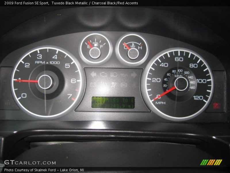  2009 Fusion SE Sport SE Sport Gauges
