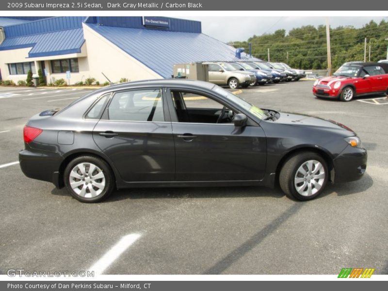 Dark Gray Metallic / Carbon Black 2009 Subaru Impreza 2.5i Sedan