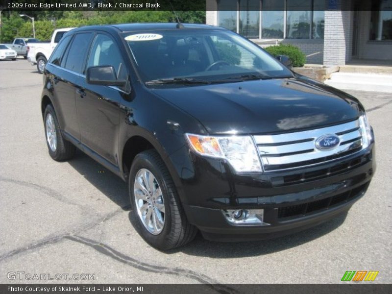 Black / Charcoal Black 2009 Ford Edge Limited AWD