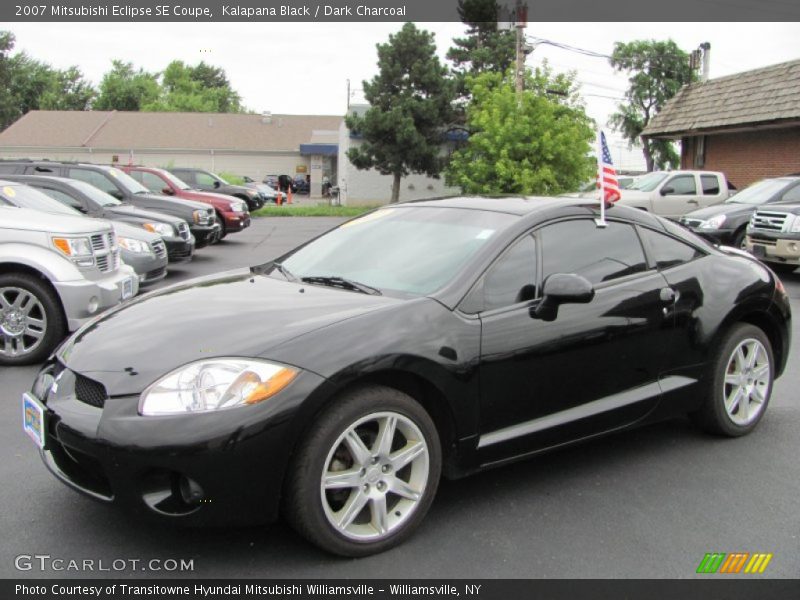 Kalapana Black / Dark Charcoal 2007 Mitsubishi Eclipse SE Coupe