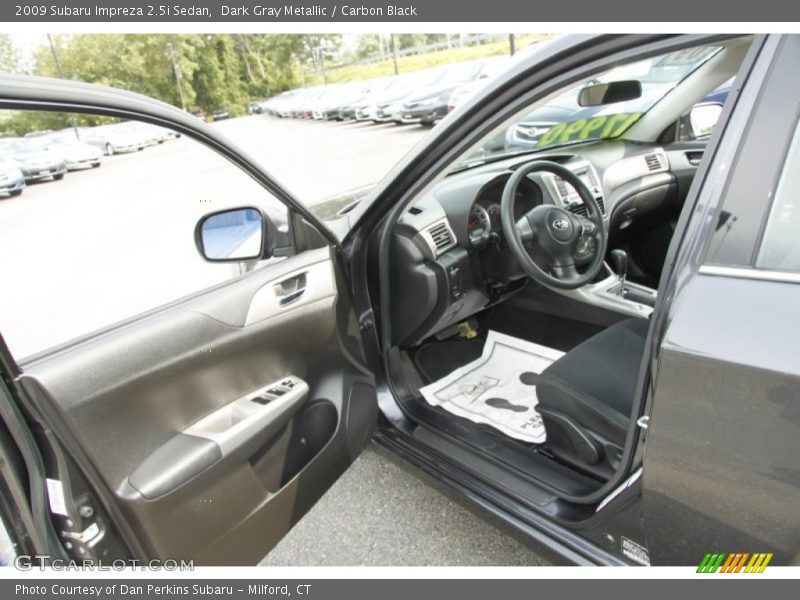 Dark Gray Metallic / Carbon Black 2009 Subaru Impreza 2.5i Sedan