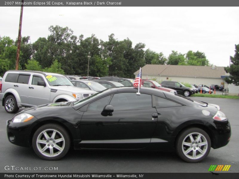 Kalapana Black / Dark Charcoal 2007 Mitsubishi Eclipse SE Coupe
