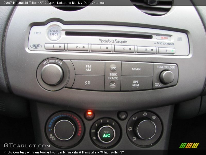 Kalapana Black / Dark Charcoal 2007 Mitsubishi Eclipse SE Coupe